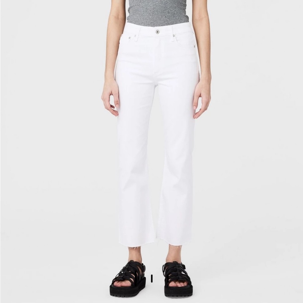 rag & bone Women's High Rise Jeans in White